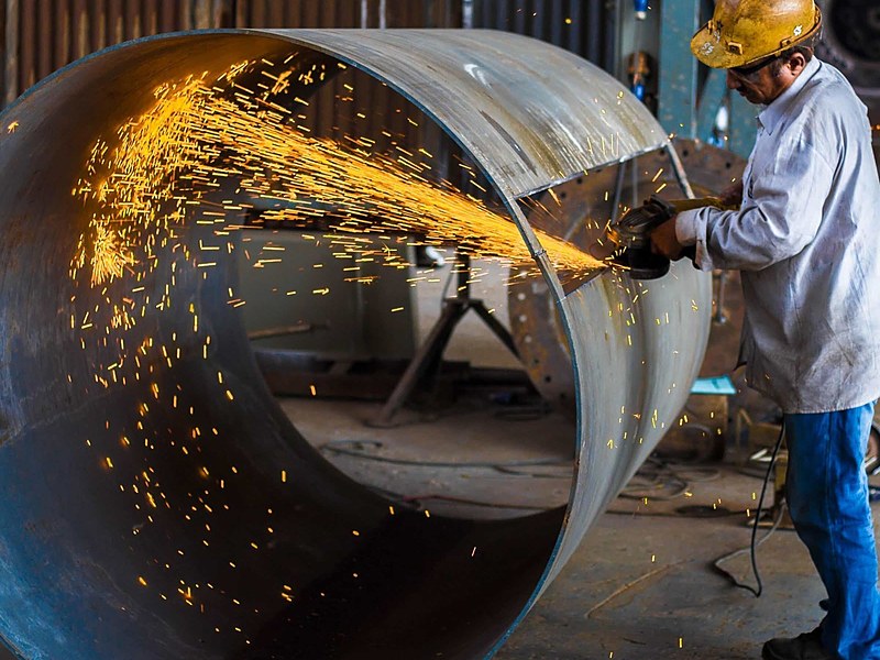 Job work fabrication at J.K. Fabricaters